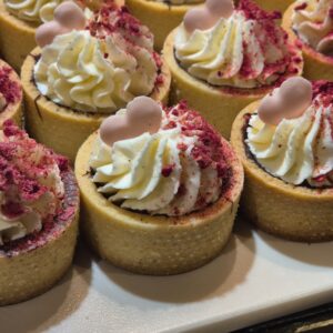 Desertas - Mini tartaletė su citrinų įdaru (20 vnt)